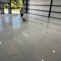 All About Epoxy floor project